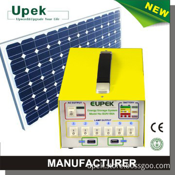 New design LiFePO4 battery portable solar energy system HS160S